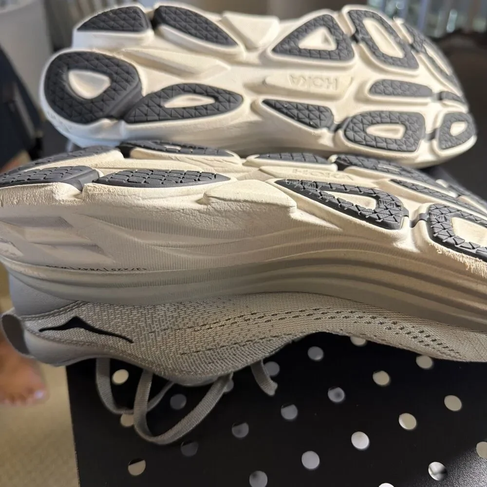 Hoka M One One Bondi 8 Gray Men’s Sneakers 8.5D